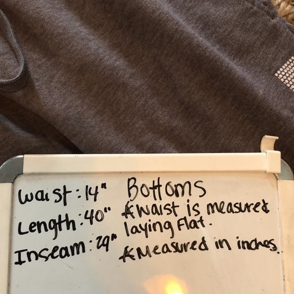 Pink Victoria’s Secret sweatpants gray size small pink jogger pants trac… - Picture 8 of 8